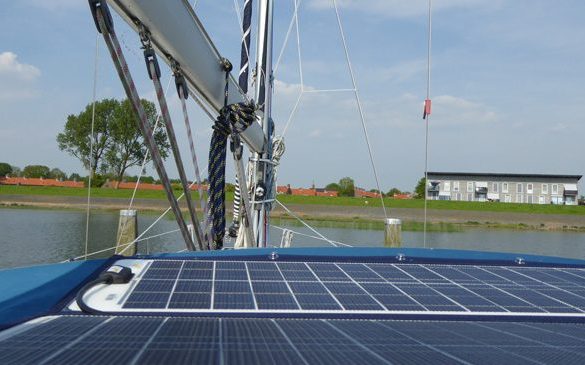 Energieversorgung Solar Segelyacht